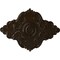 Ekena Millwork Piedmont Ceiling Medallion (Fits Canopies up to 6 1/2"), 67 1/8"W x 48 5/8"H x 1 7/8"P, Bronze CM67PEBZS - alternate 1